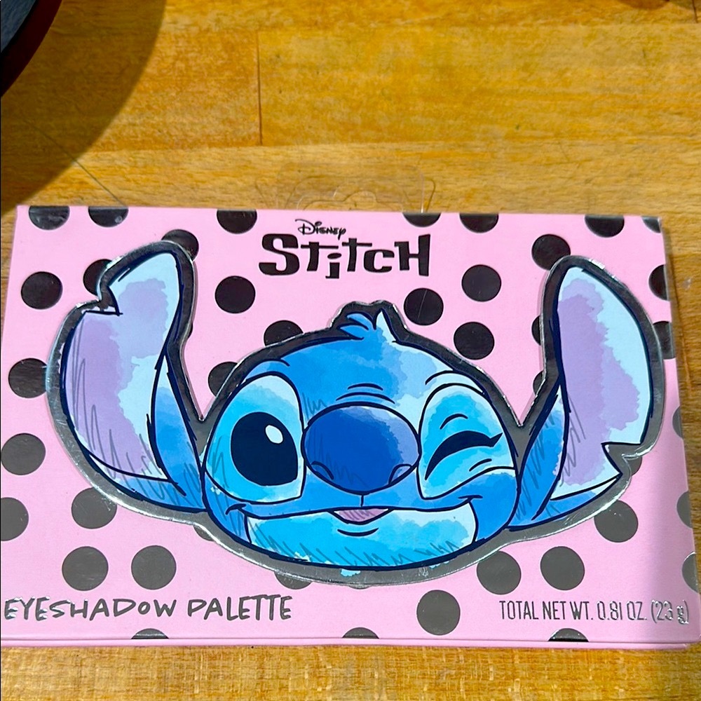 Disney Stitch Eyeshadow Palette - Pink and Blue